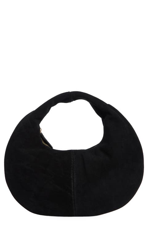 Farrah Suede Hobo Bag