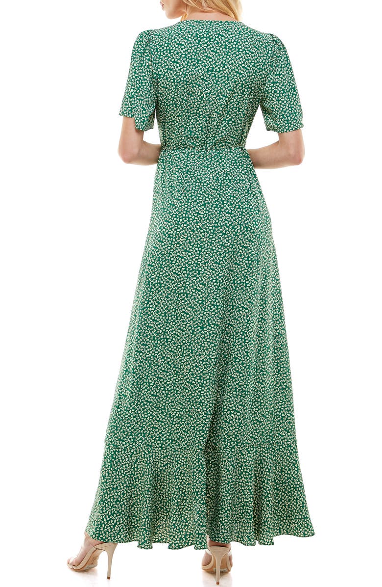 Socialite Printed Ruffle Dress, Alternate, color, 