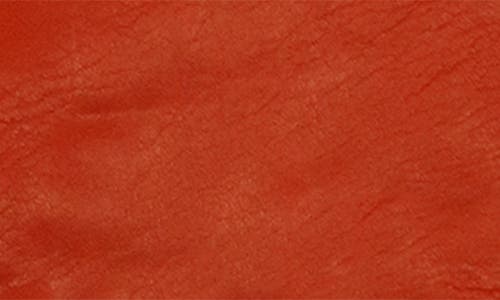 Portolano Silk Lined Leather Gloves In Red