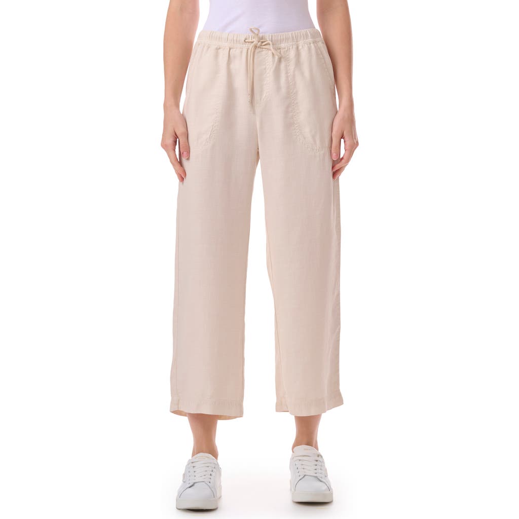 Splendid Angie Crop Wide Leg Pants In Moonstone