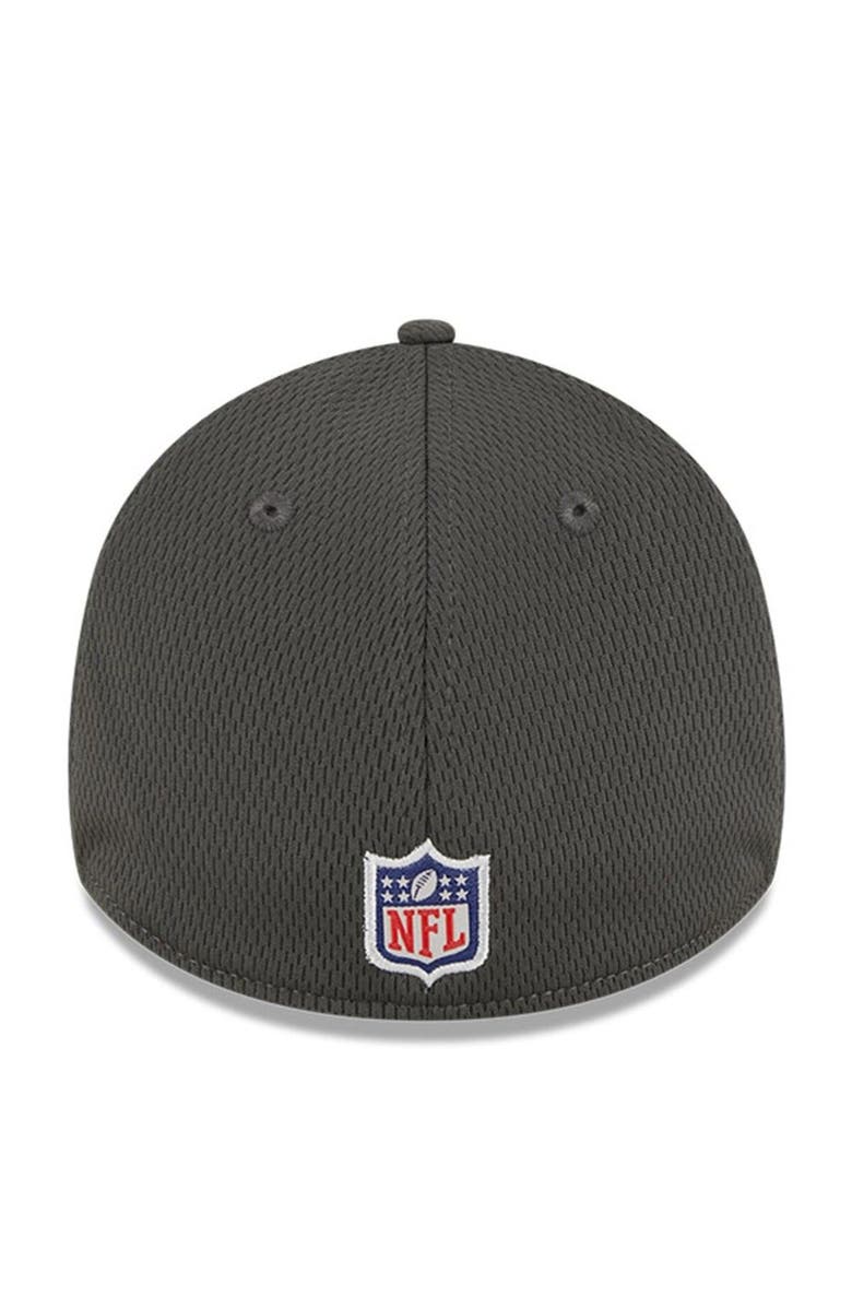 New Era Men's New Era Pewter Tampa Bay Buccaneers 2023 NFL Training Camp 39THIRTY Flex Fit Hat, Alternate, color, 