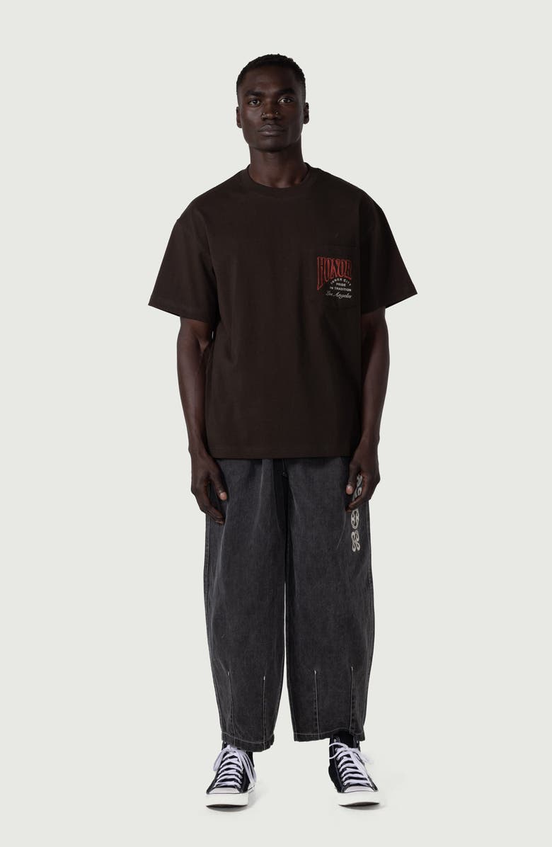 HONOR THE GIFT Cigar Label Graphic T-Shirt, Alternate, color,