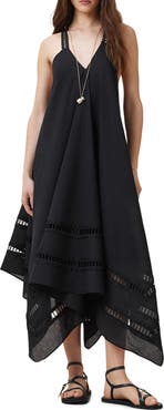 AllSaints Lil Handkerchief Hem Cotton Dress