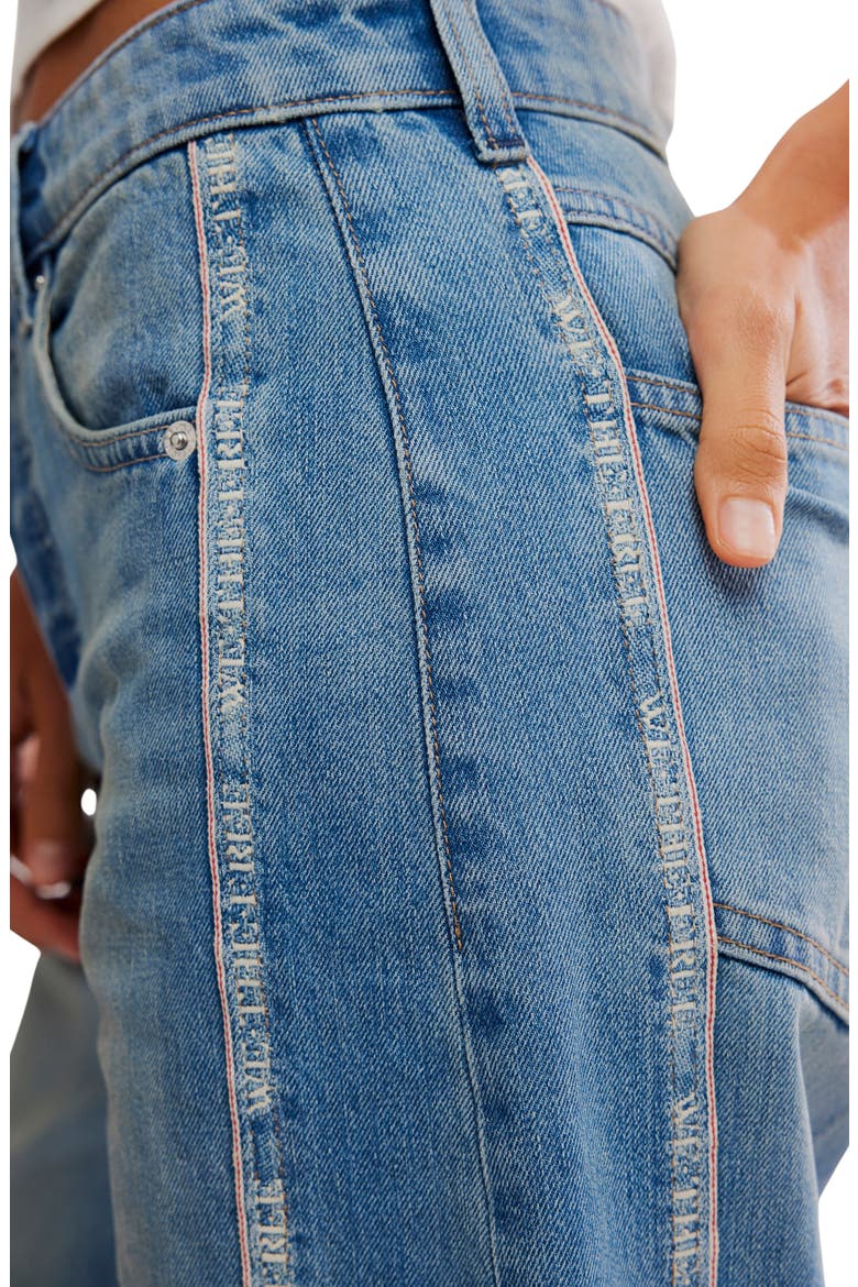 On the Edge Wide Leg Jeans, Alternate, color, TIPPING POINT