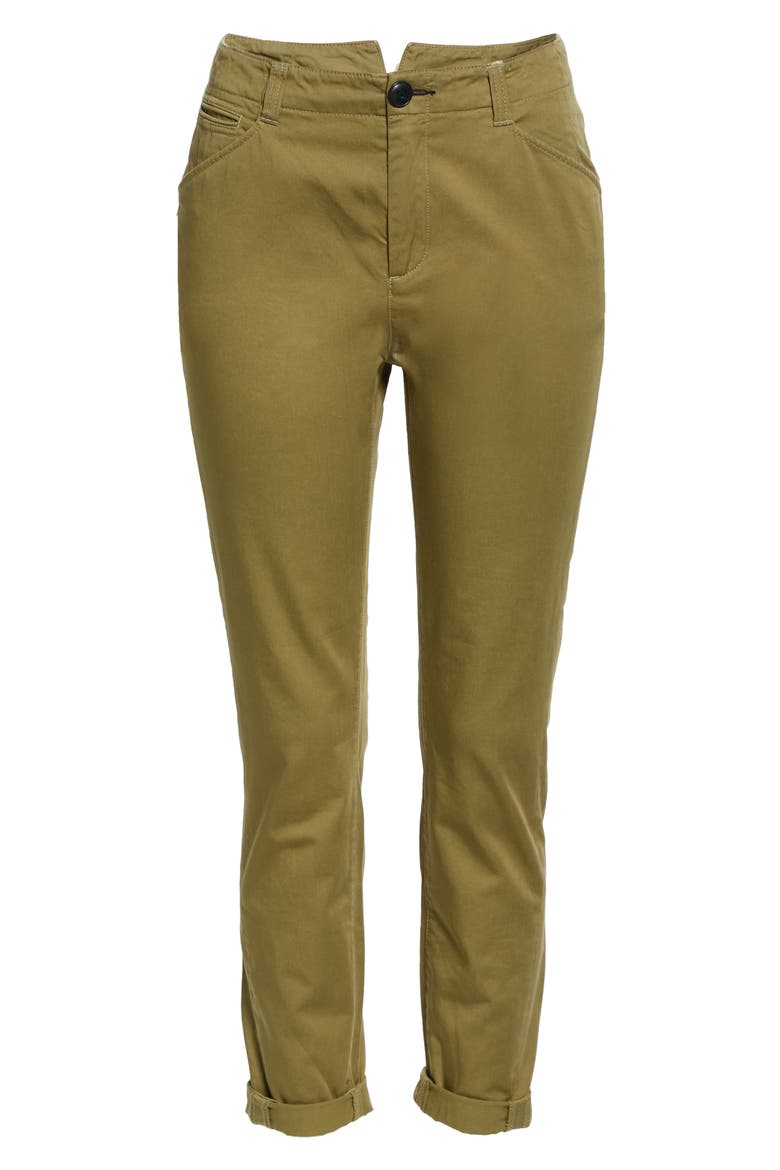 Field Cotton Chino Pants, Alternate, color, GRNMOSS