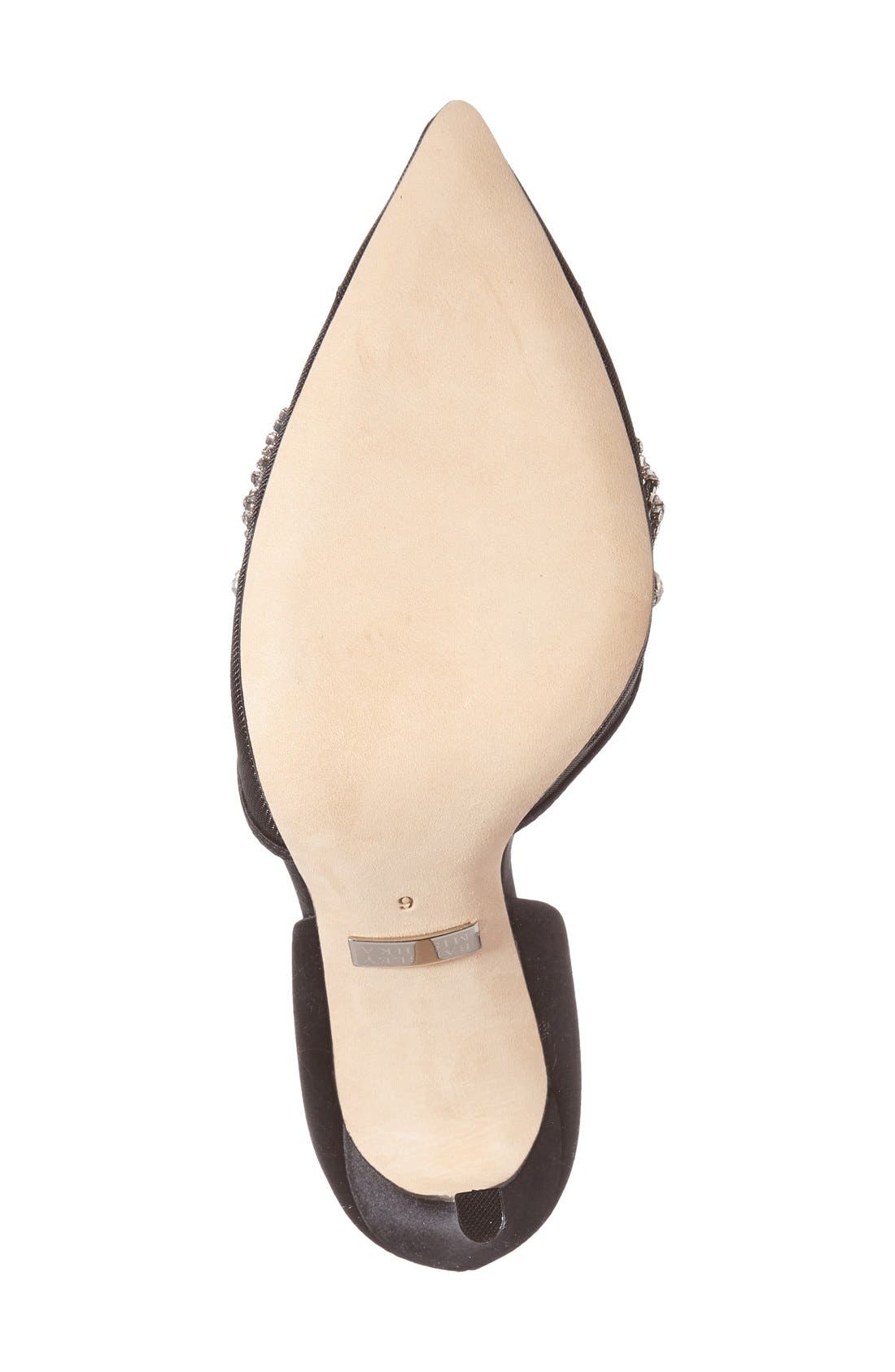 Badgley Mischka Collection Badgley Mischka 'Genna' Embellished d'Orsay Pump, Alternate, color, 