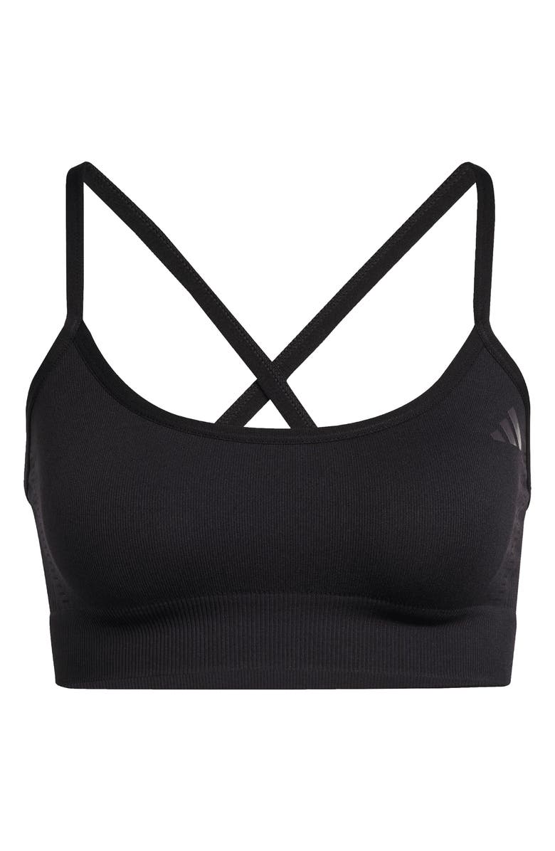adidas Sports Bra, Alternate, color, Black