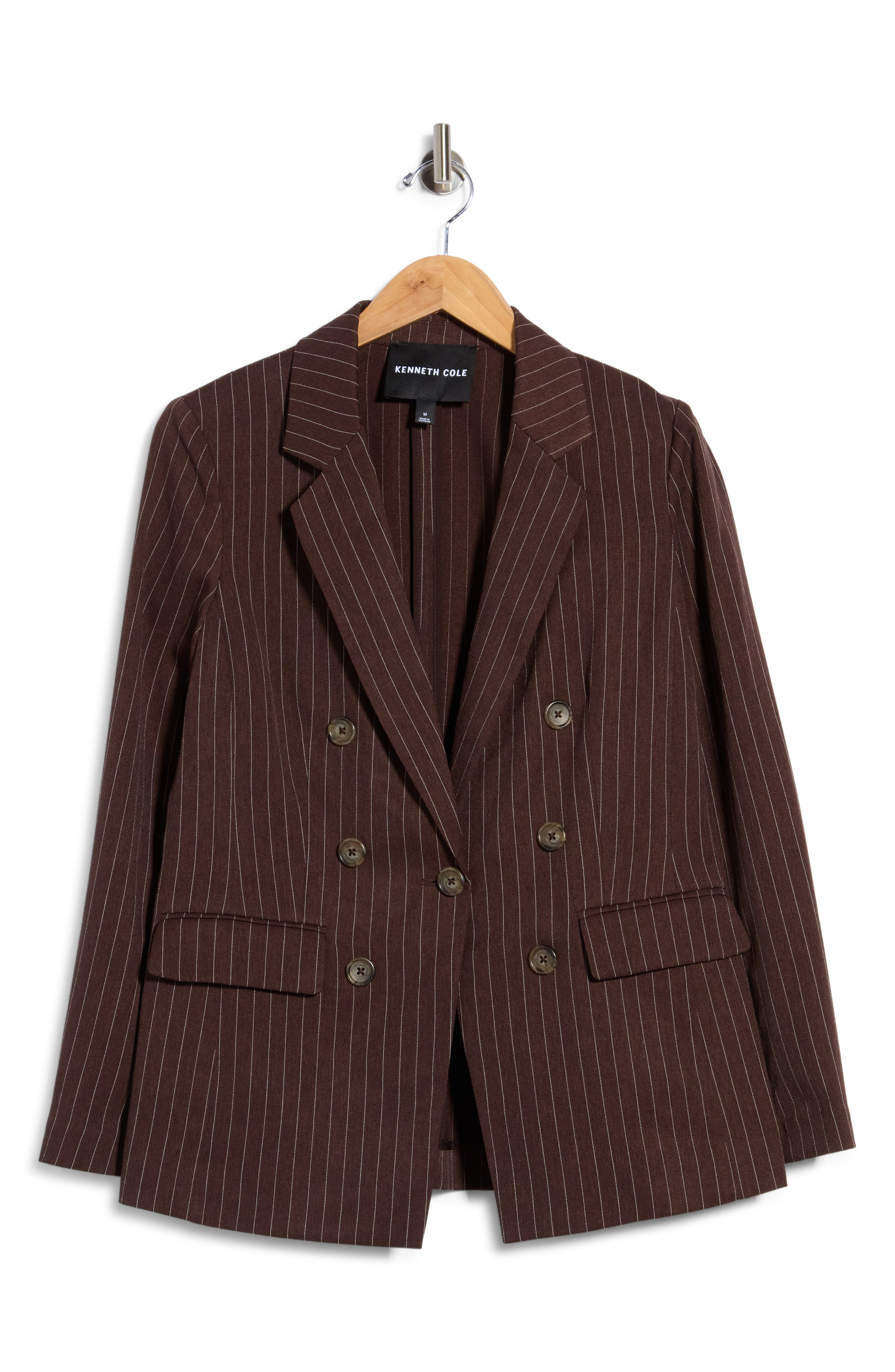 selected JAVA BROWN PINSTRIPE