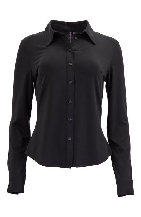 Stephanie Stretch Knit Shirt
