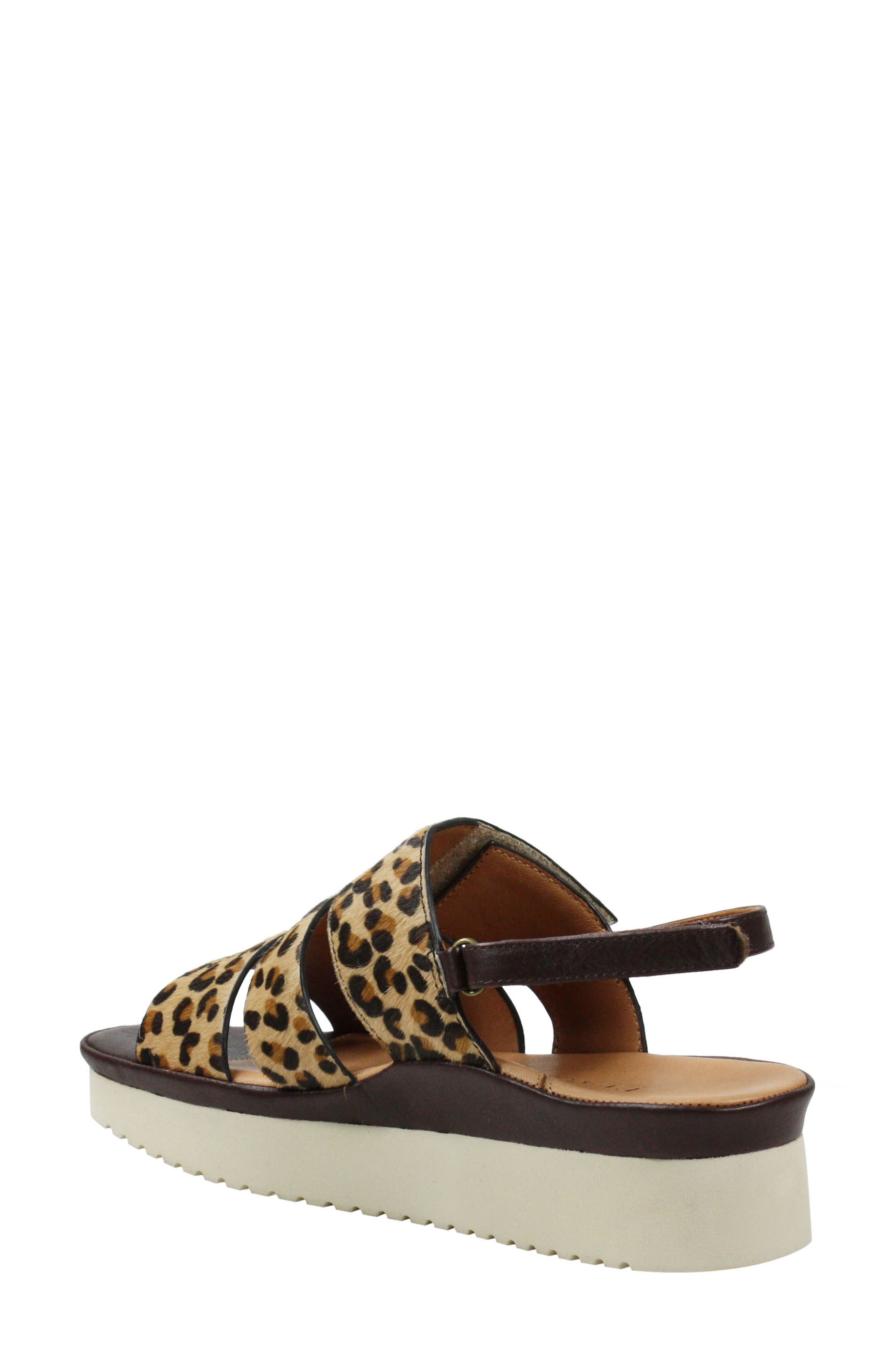 Amelcia Slingback Sandal, Alternate, color, LEOPARD PRINT CALF HAIR