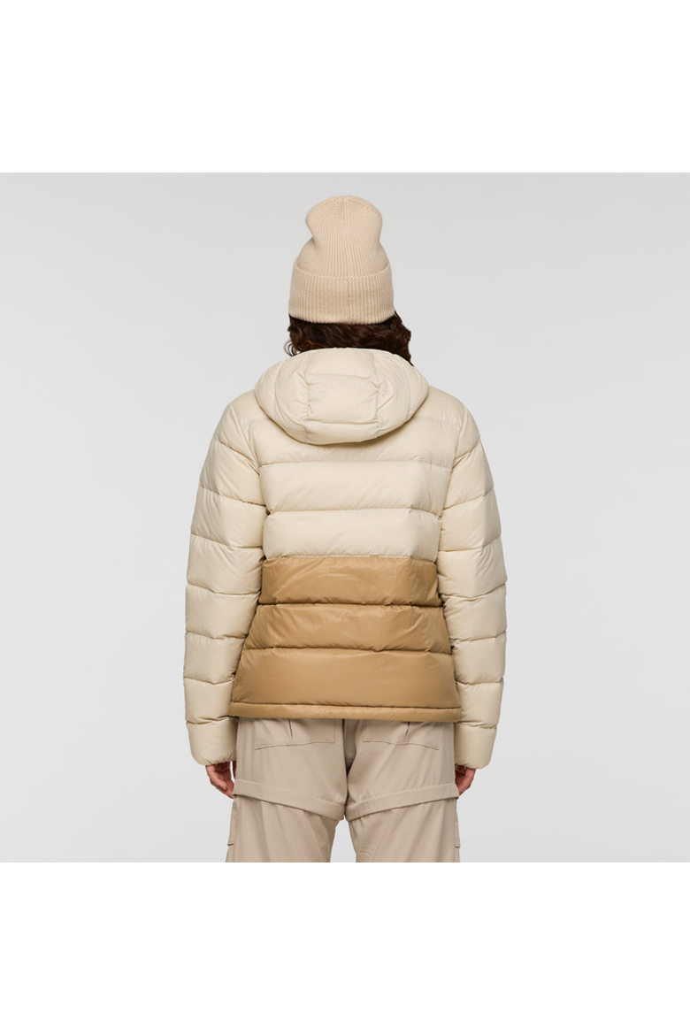 Fuego Max Down Hooded Jacket - Women's, Alternate, color, Bronze/Deep Sea