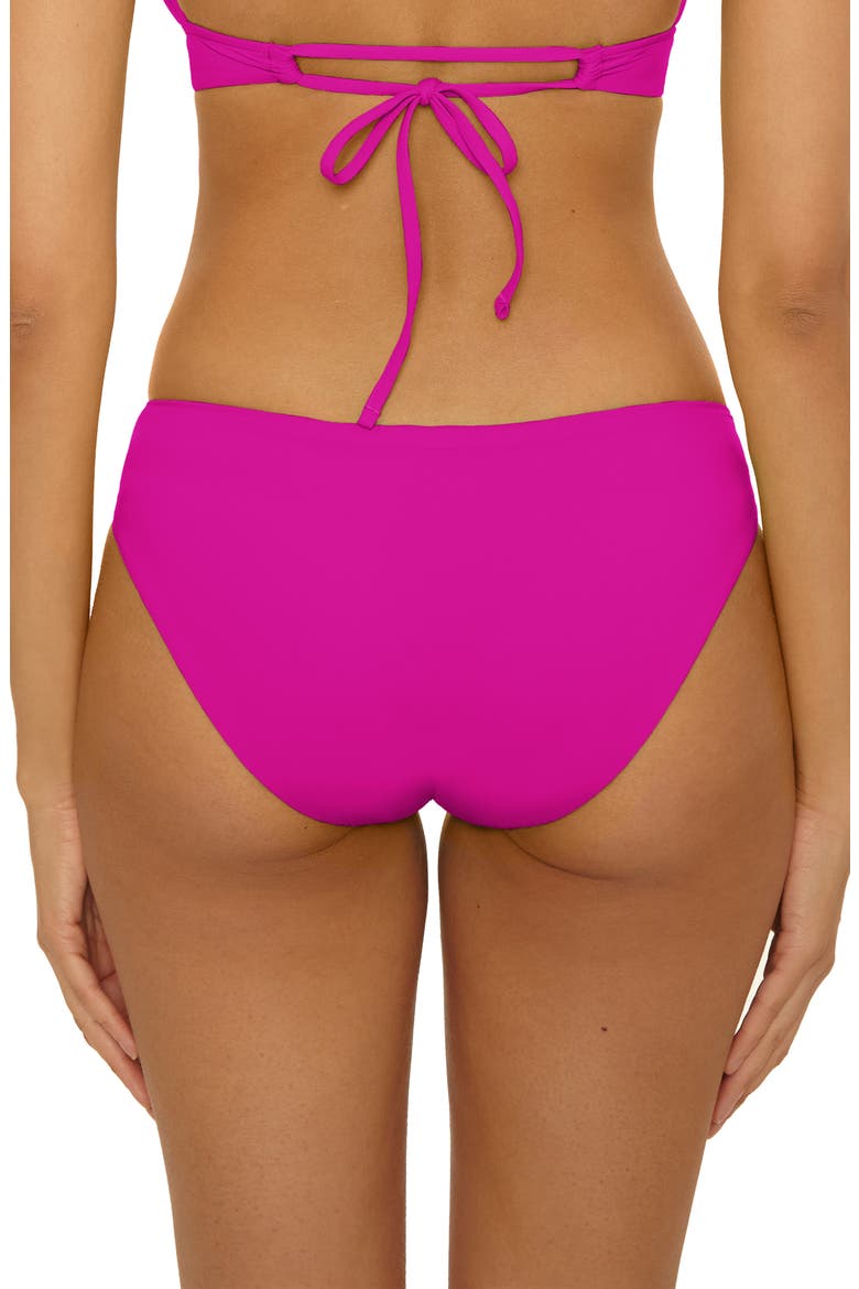 Color Code Hipster Bikini Bottoms, Alternate, color, HIBISCUS