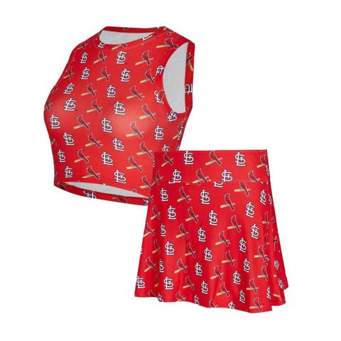 Women's Concepts Sport  Red St. Louis Cardinals Knit Tank Top & Skort Set