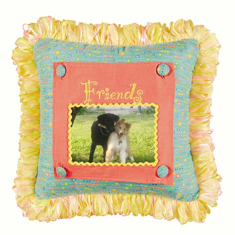 Friends Picture Accent Pillow