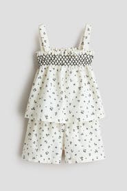 H&M 2-piece linen-blend set