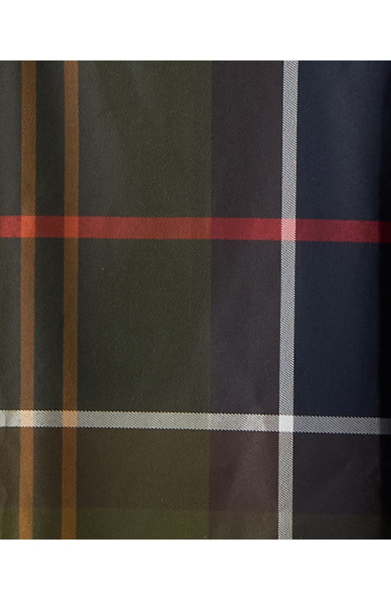 Barbour Tartan Showerproof Packable Poncho, Alternate, color, Classic Tartan