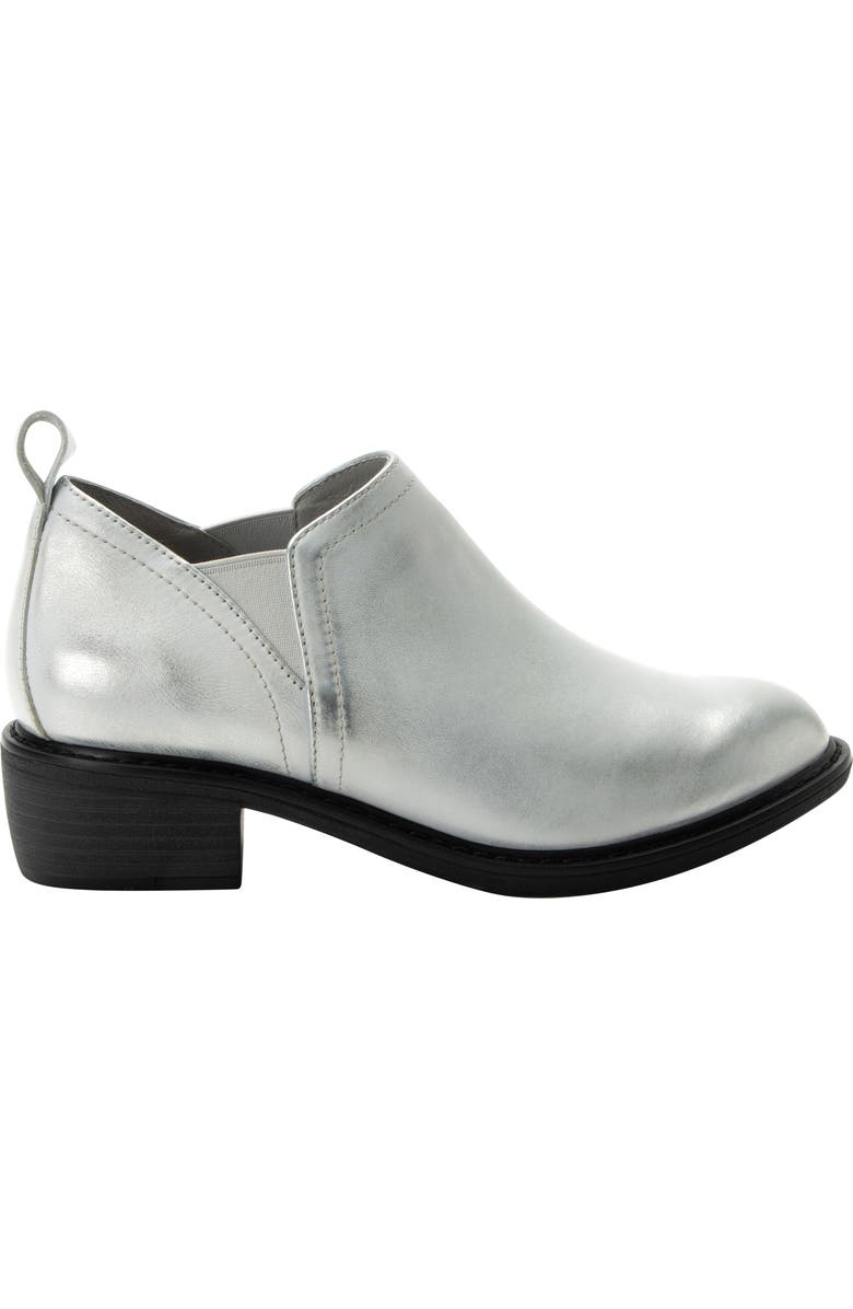 Alegria by PG Lite Merle Ankle Bootie, Alternate, color, Silver White