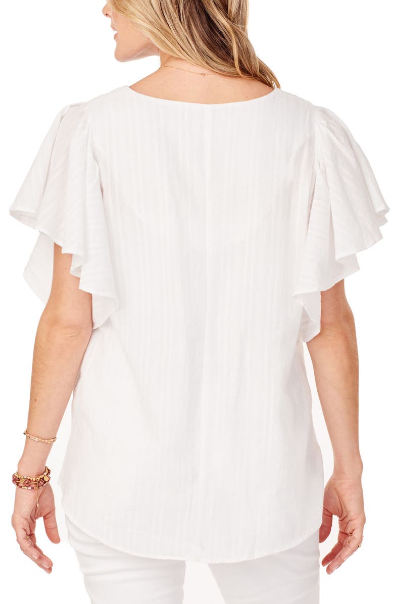 Ingrid & Isabel<sup>®</sup> Flutter Sleeve Maternity Top, Alternate, color, 