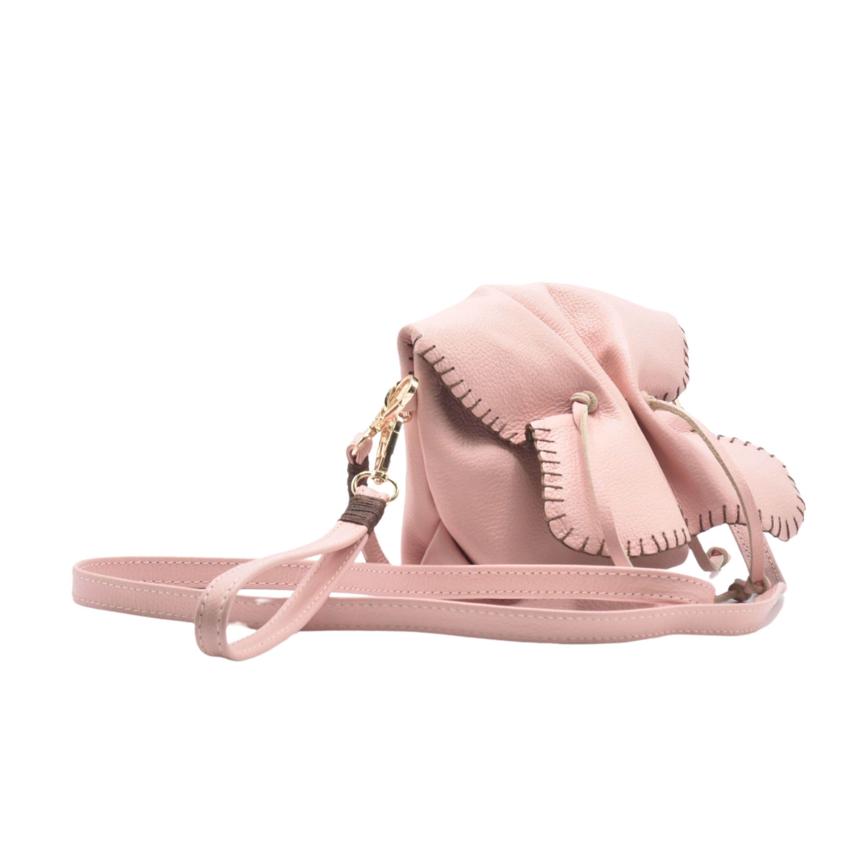 Mini Butterfly Leather Bag, Alternate, color, Dusty Rose