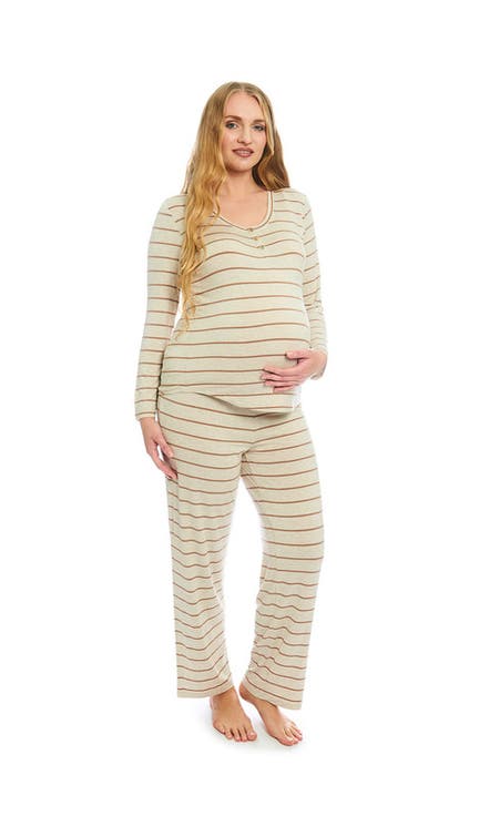 Laina During & After 2-Piece Maternity/Nursing Sleep Set