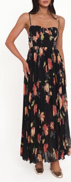 Petal & Pup Achanti Pleated Maxi Dress