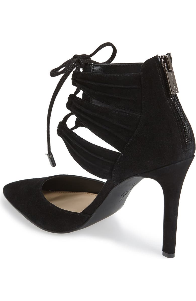 Jessica Simpson 'Caleya' Lace Up Pump, Alternate, color,