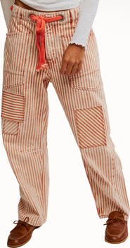 Free People Moxie Railroad Stripe Pants