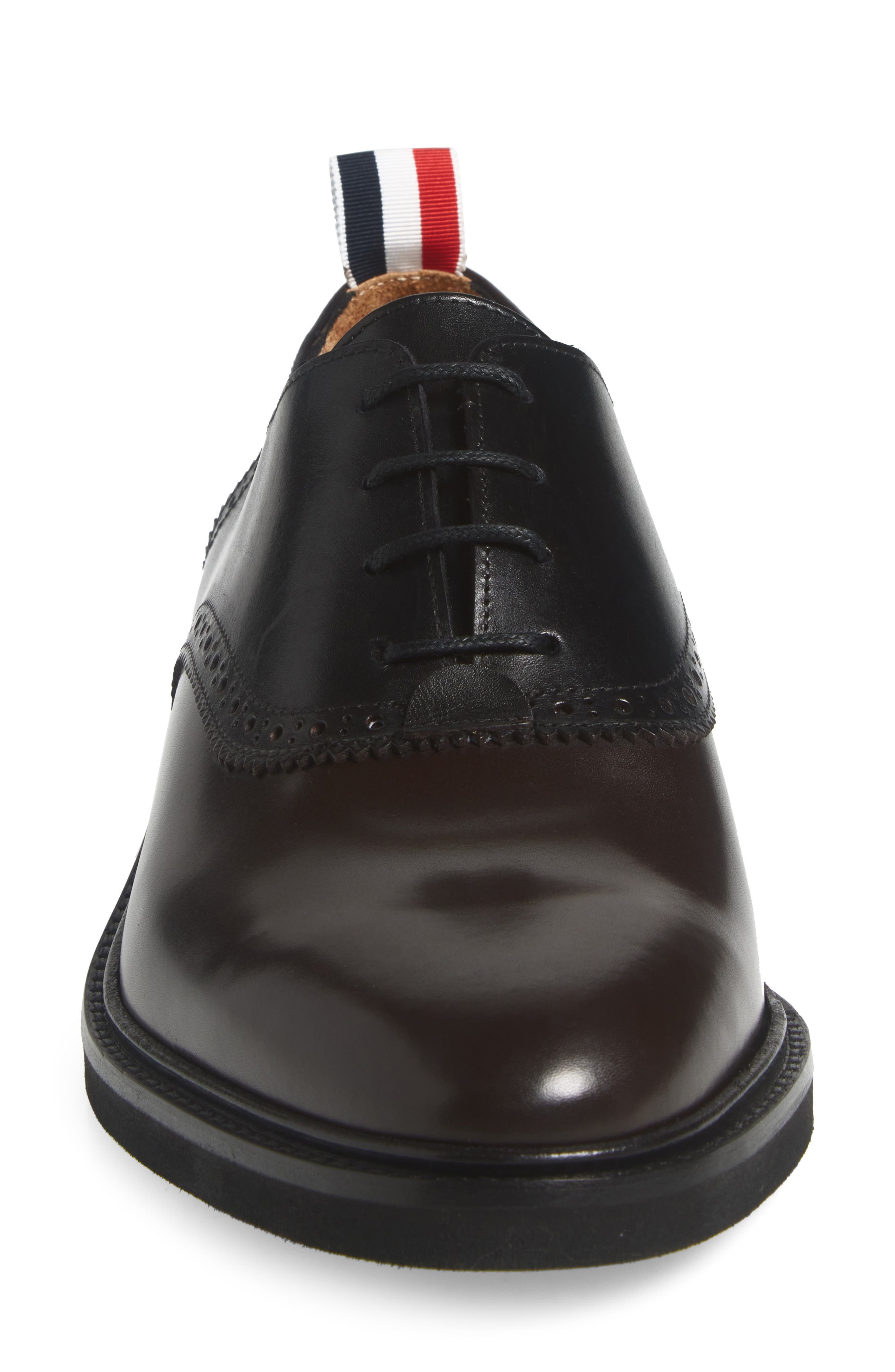 Thom Browne Wingtip Saddle Shoe, Alternate, color, 