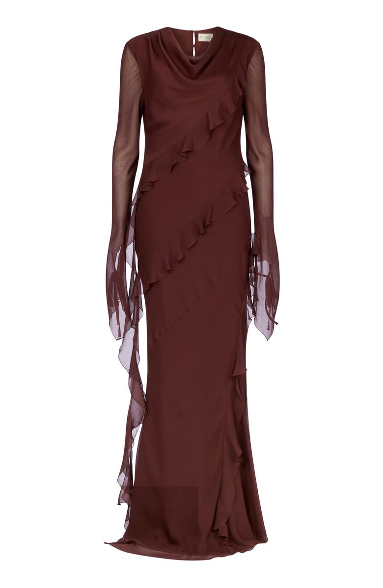 Daska Circe Dress, Alternate, color, Brown