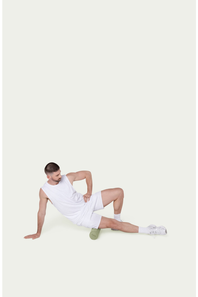The Hourglass Foam Roller, Alternate, color, Sage