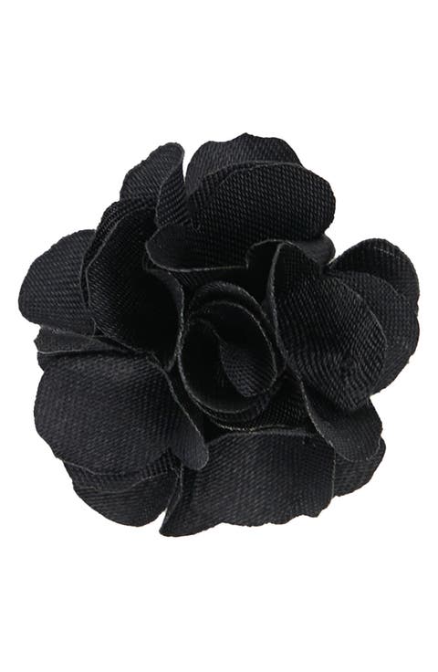 Men's Floral Lapel Pin