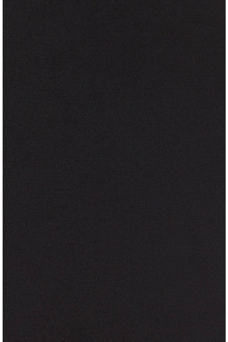 'Kelly' One-Shoulder Gown, Alternate, color, BLACK