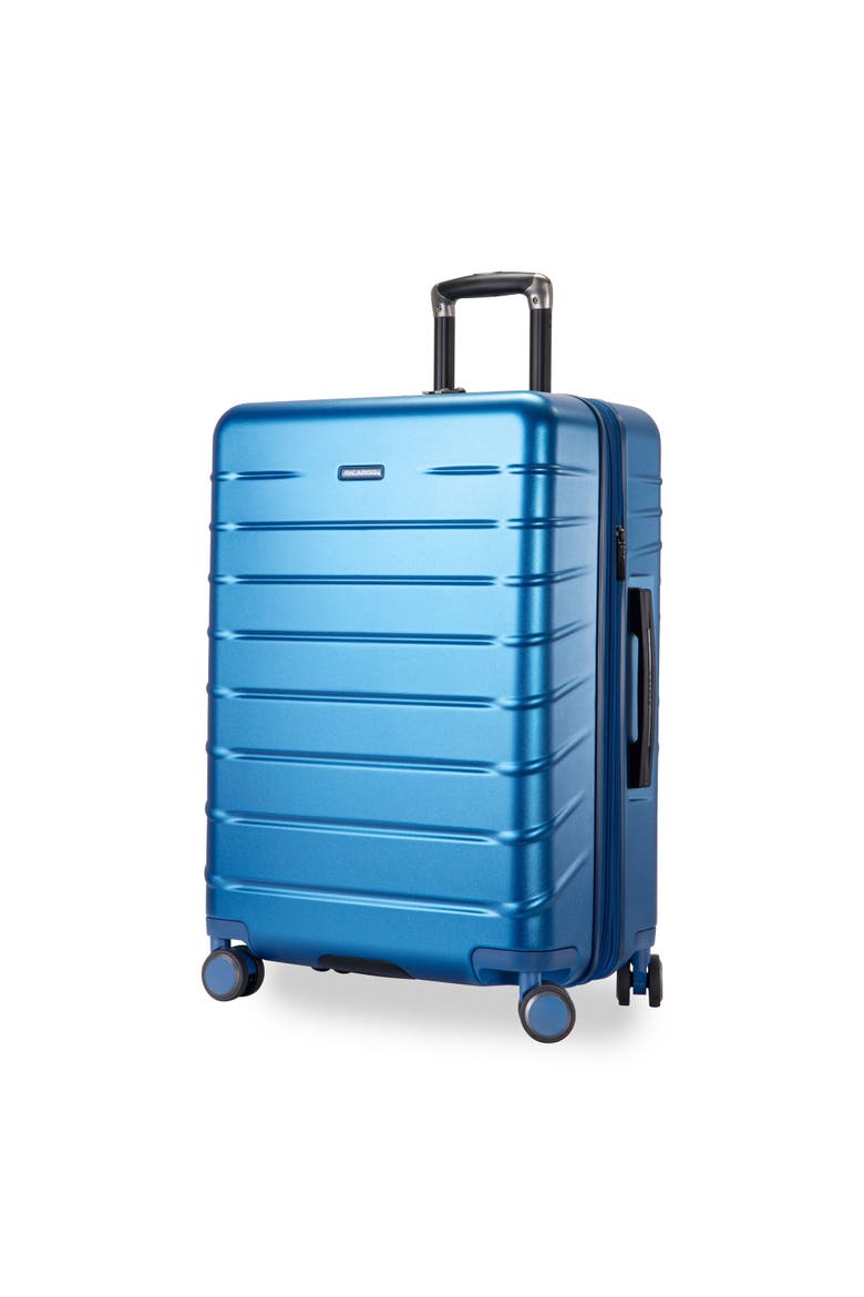 Santa Rosa Hardside Expandable 2 Piece Set 20" Front Access Carry On & 24" Checked Spinner, Alternate, color, Brilliant Blue