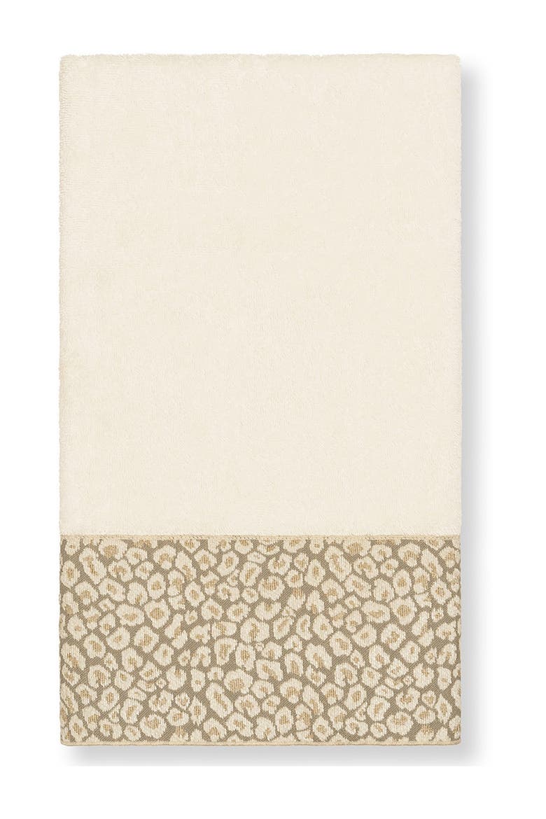Spots Embellished Bath Towel - Cream, Main, color, CREAM