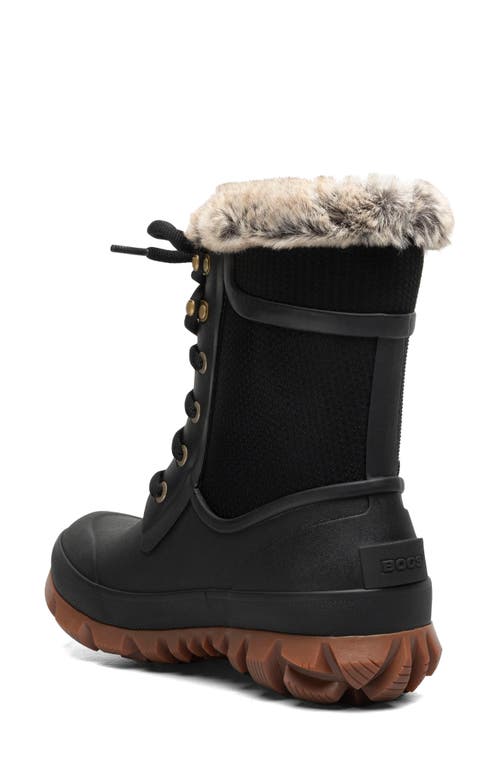 Bogs Arcata Trek Dots Waterproof Boot In Black