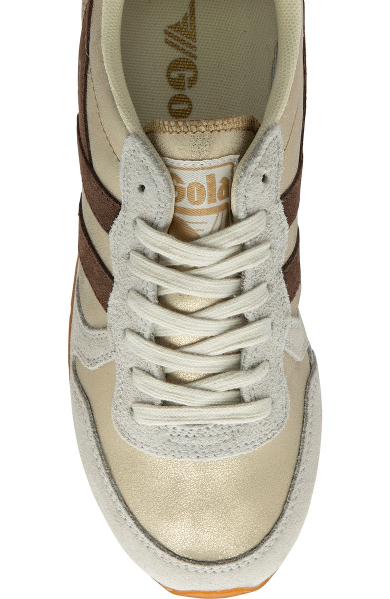 Gola Daytona Blaze Sneaker, Alternate, color, Gold/ Dark Brown/ Cameo