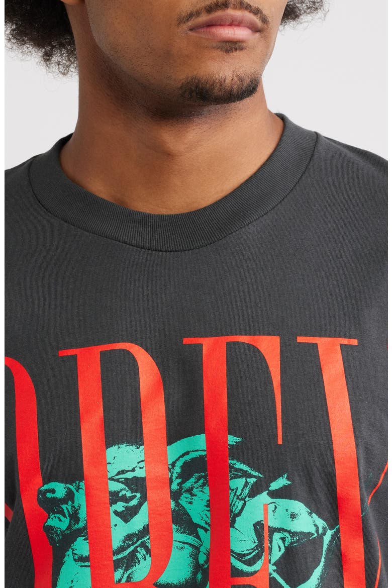 Pillars Graphic T-Shirt, Alternate, color, VINTAGE BLACK