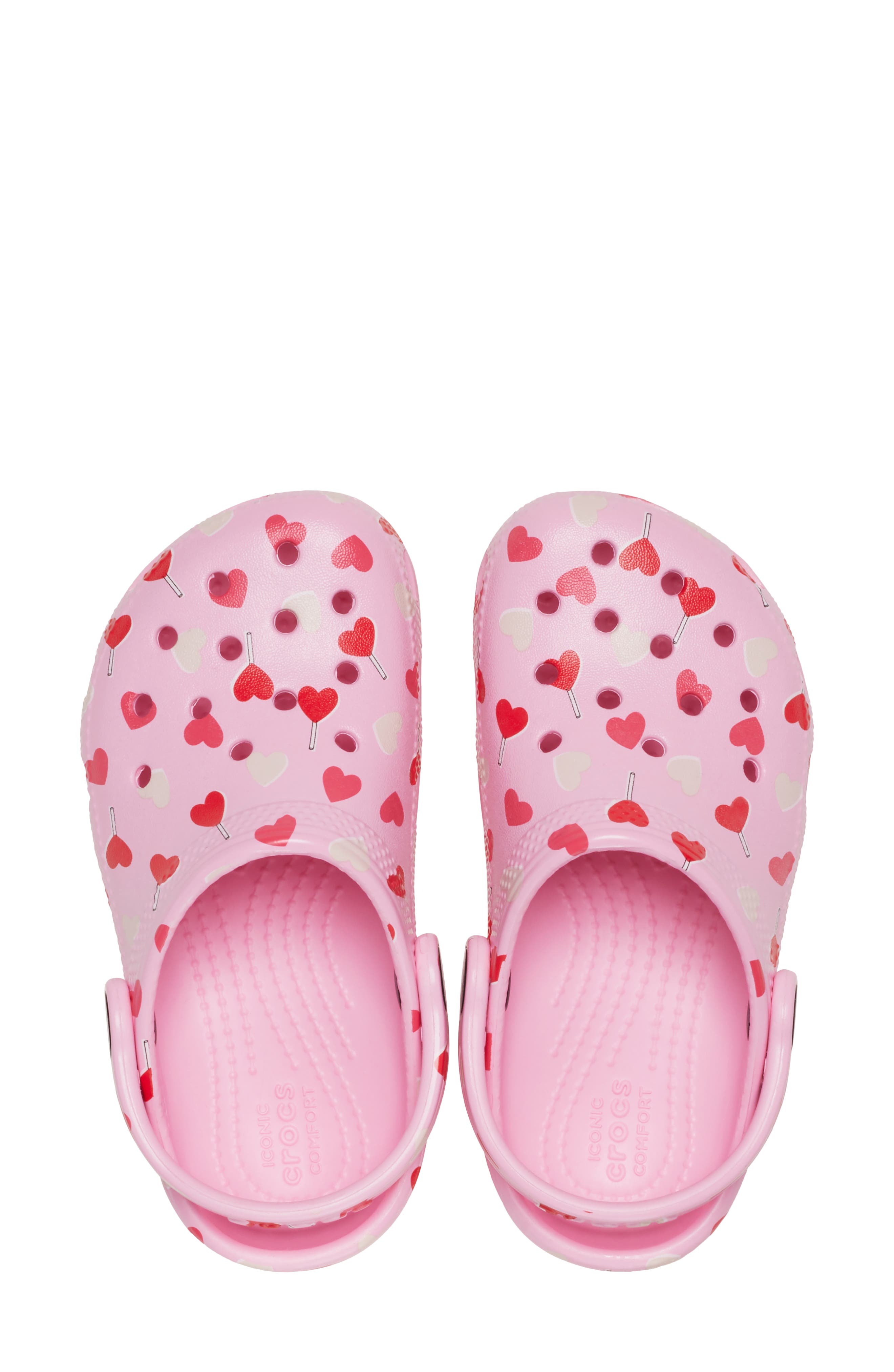 CROCS Kids' Classic Vday Clog, Alternate, color, Flamingo