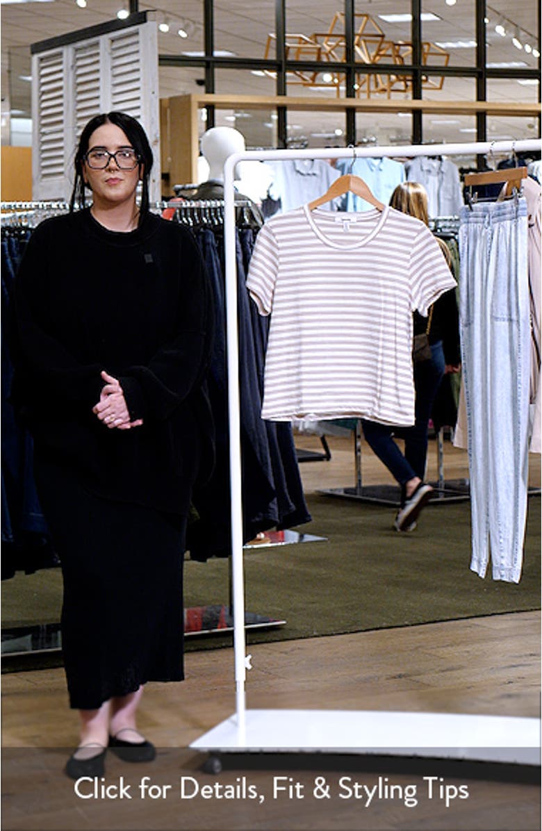 Louisa Stripe T-Shirt, sales video thumbnail