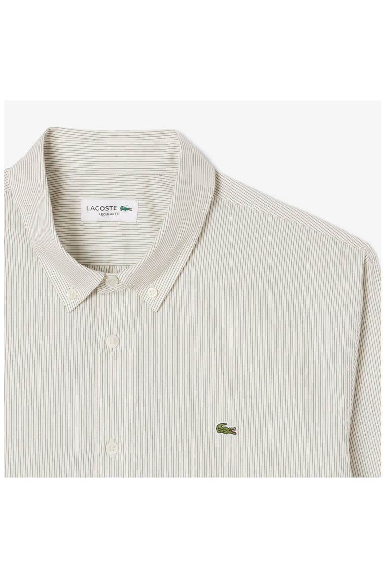 Stripe Cotton Button-Down Shirt, Alternate, color, LAPLAND/ SINOPLE
