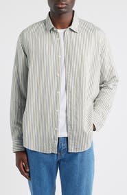 Wax London Shelly Stripe Button-Up Shirt
