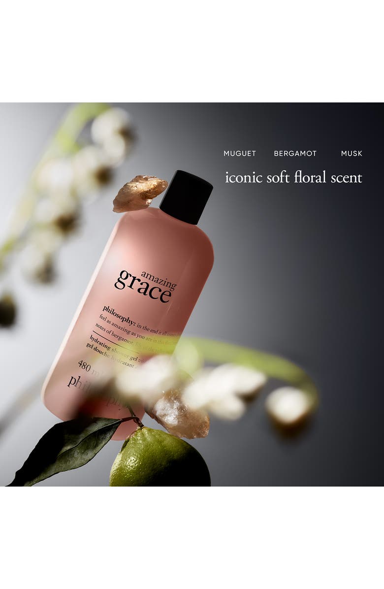 philosophy amazing grace shampoo, shower gel & bubble bath, Alternate, color, Amazing Grace