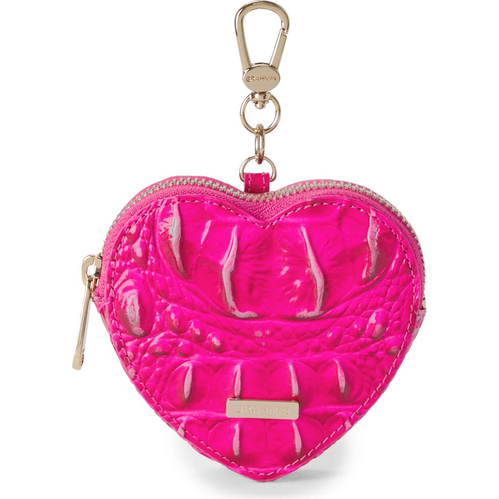 Shop Brahmin Leather Heart Pouch In Affection