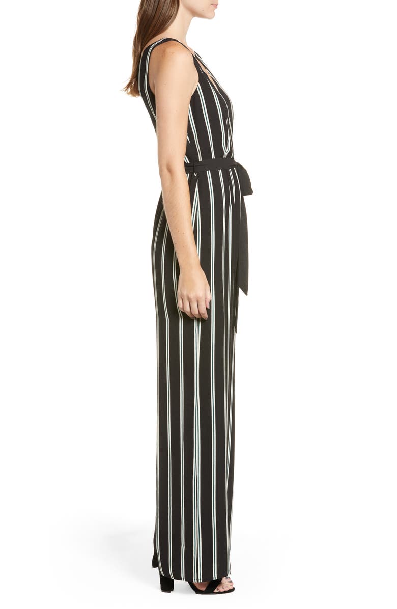 Socialite Deep-V Jumpsuit, Alternate, color, 