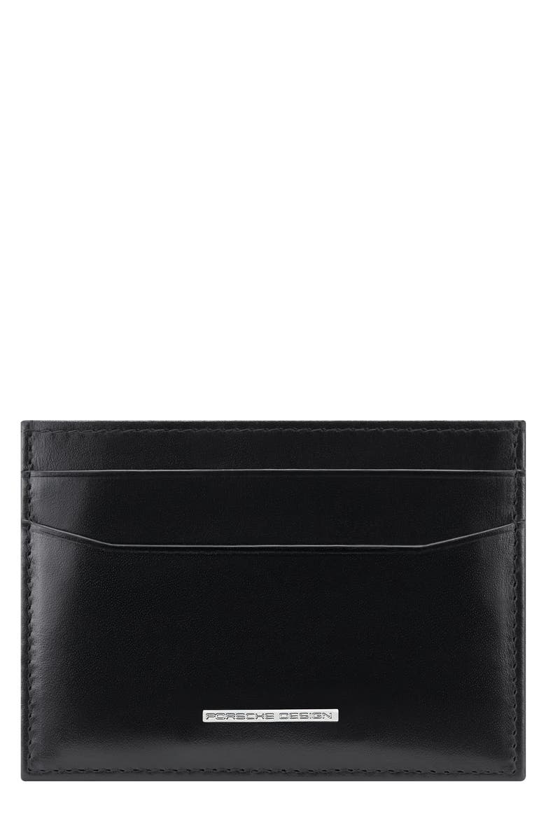 Classic RFID Card Holder Money Clip Wallet, Main, color, BLACK