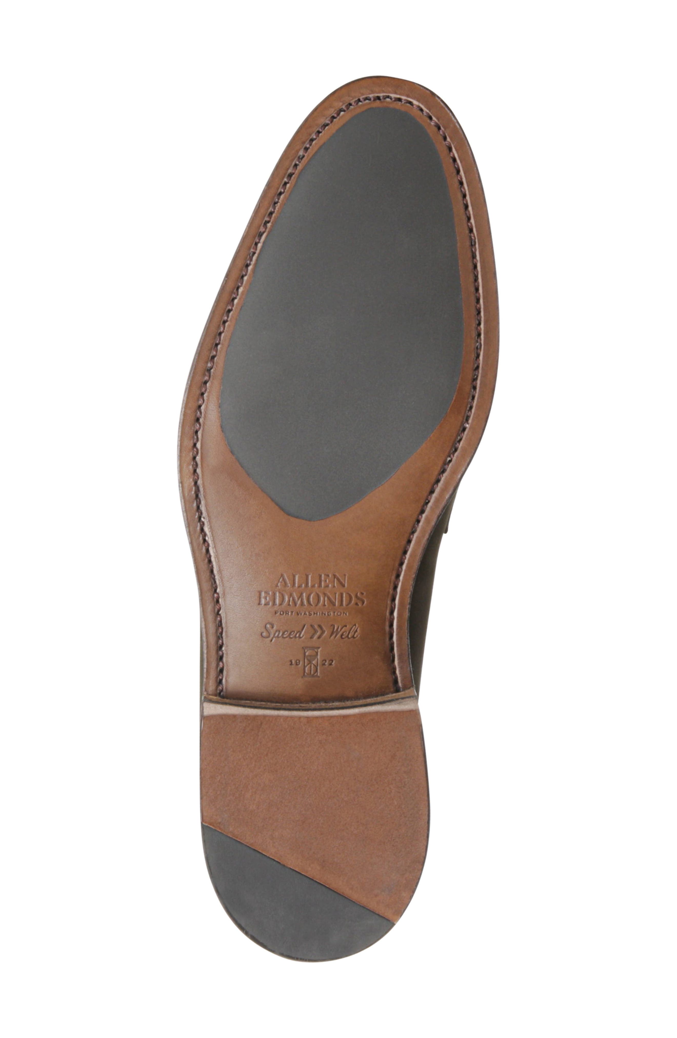 Mercer Penny Loafer, Alternate, color, DARK OLIVE SUEDE