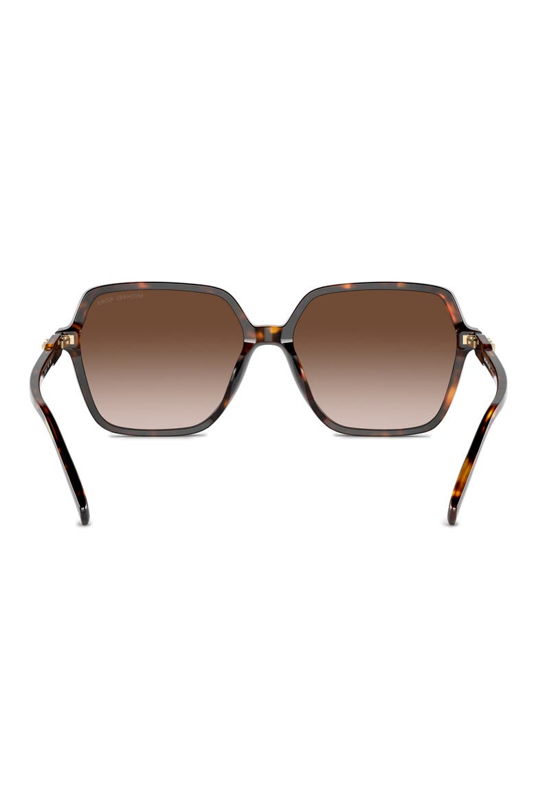 Jasper 58mm Square Sunglasses, Alternate, color, DK TORT
