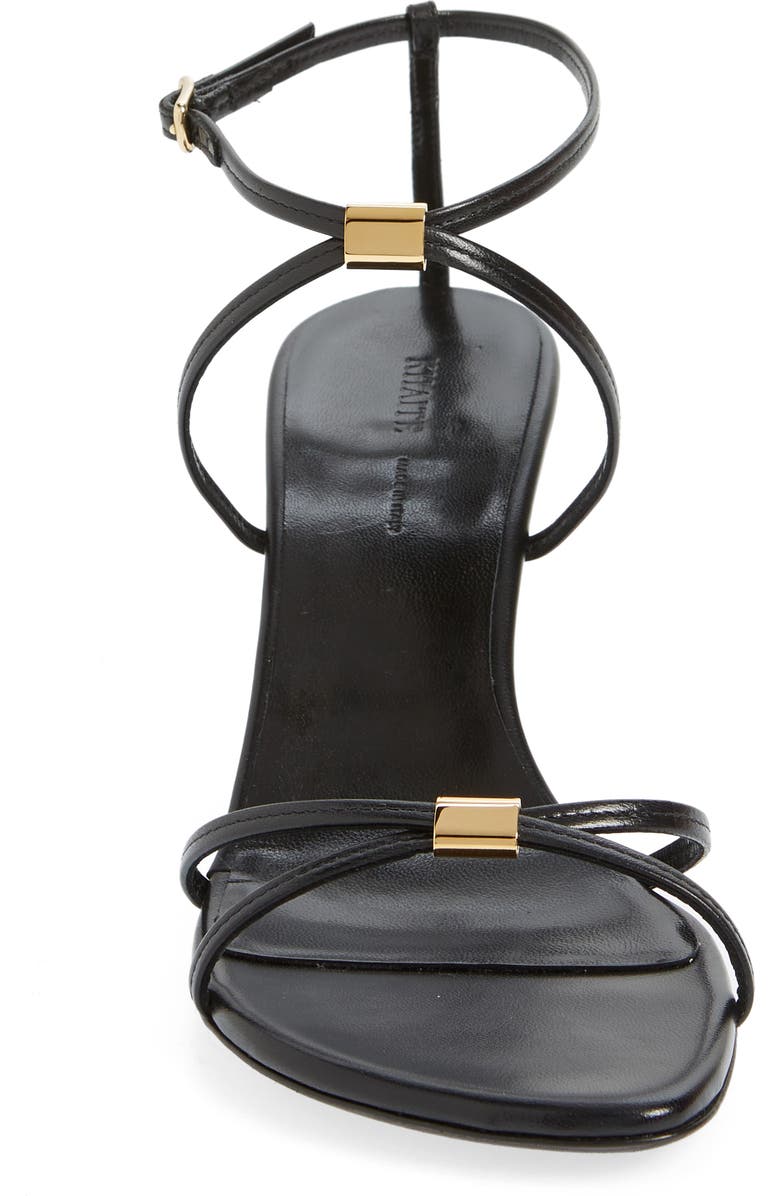 Khaite The Seneca Wedge Sandal, Alternate, color,