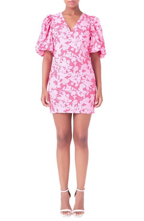 Floral Cotton Minidress