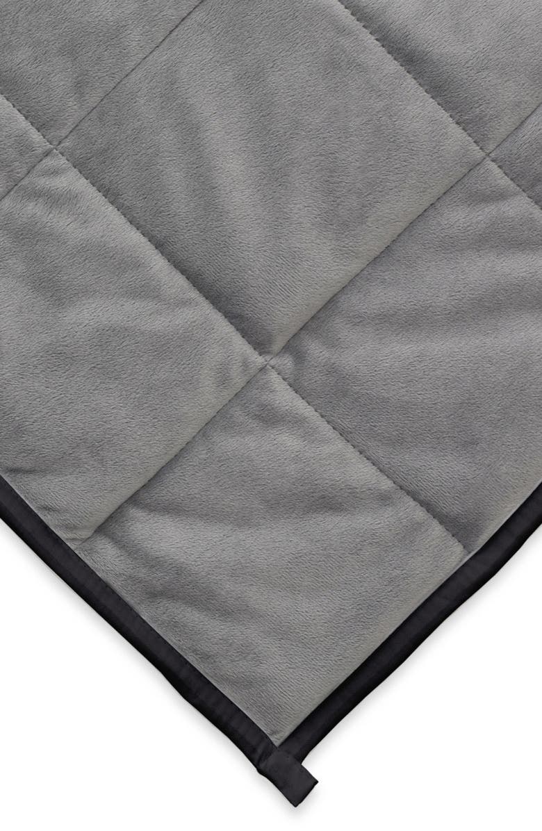 ELLA JAYNE HOME Weighted Blanket - 12 lbs., Alternate, color, Grey/Black